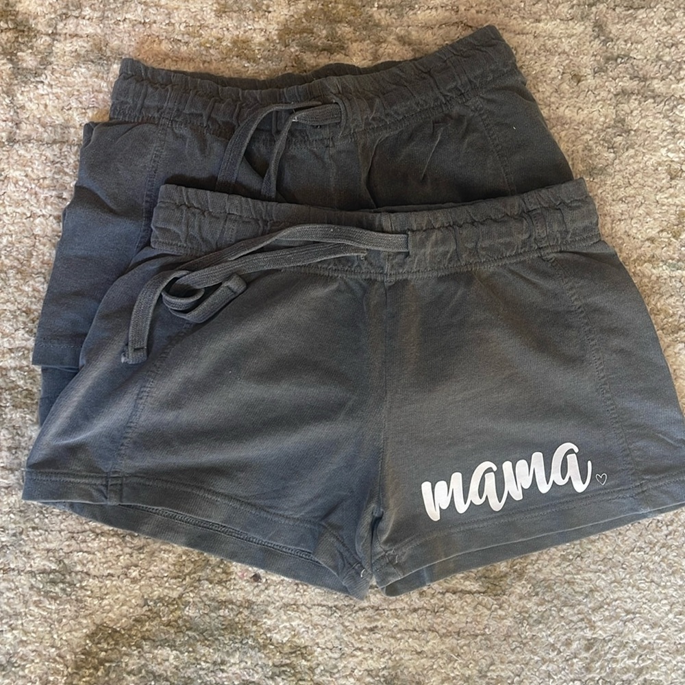 Mama Adjustable Cotton Shorts